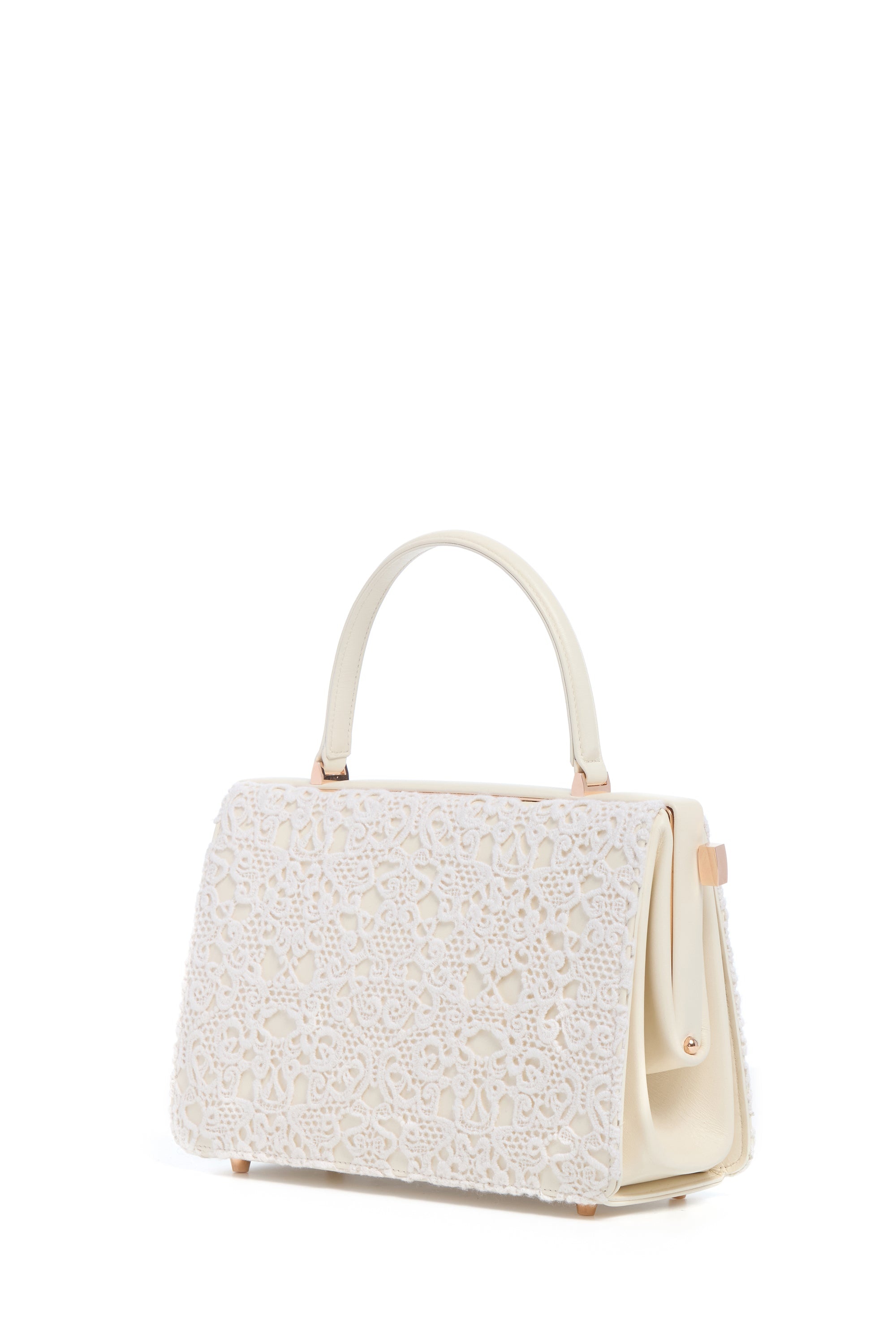 Carrington Bag in Ivory Cashmere Lace - 3