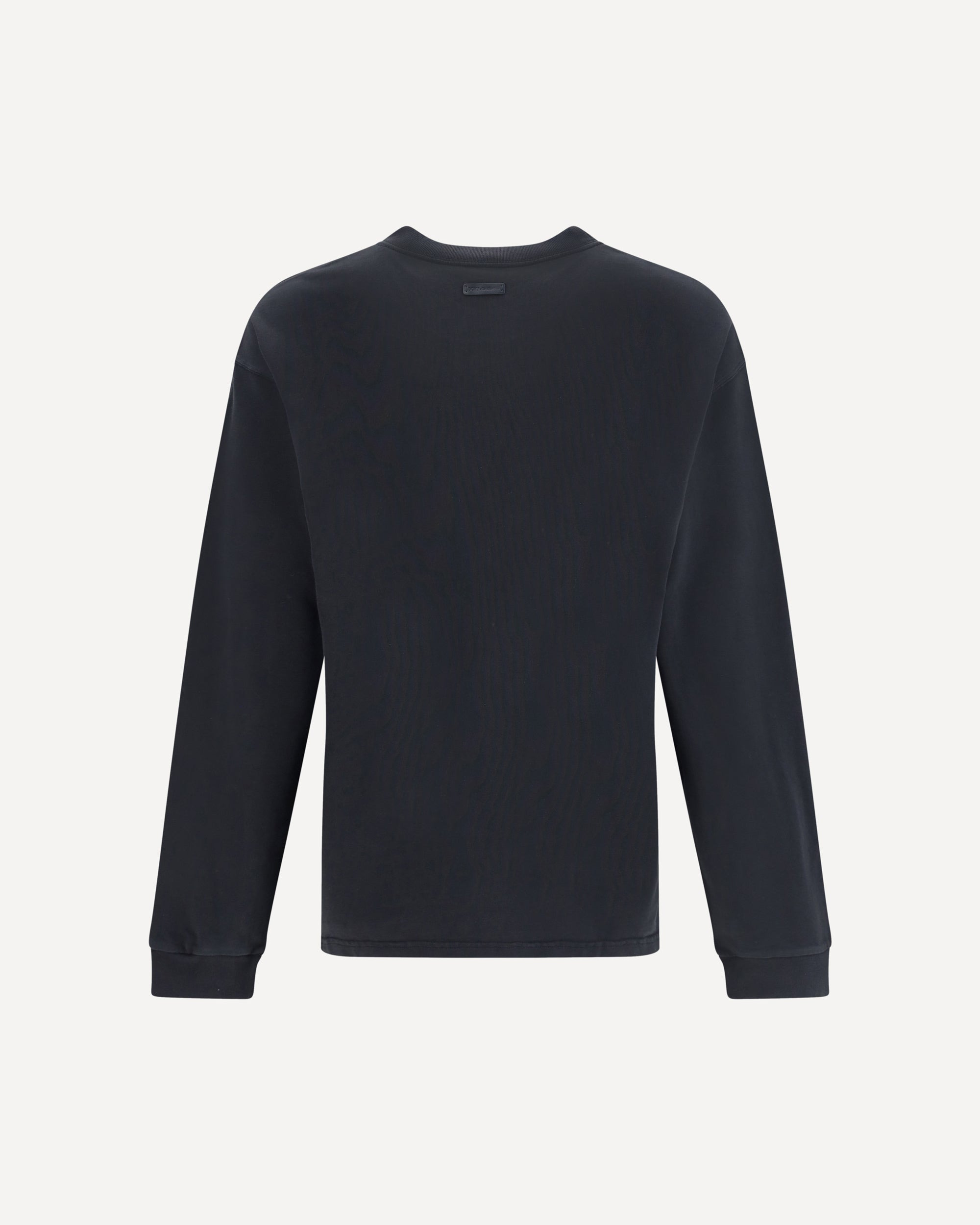 Long-Sleeve Crew Neck Sweater - 2