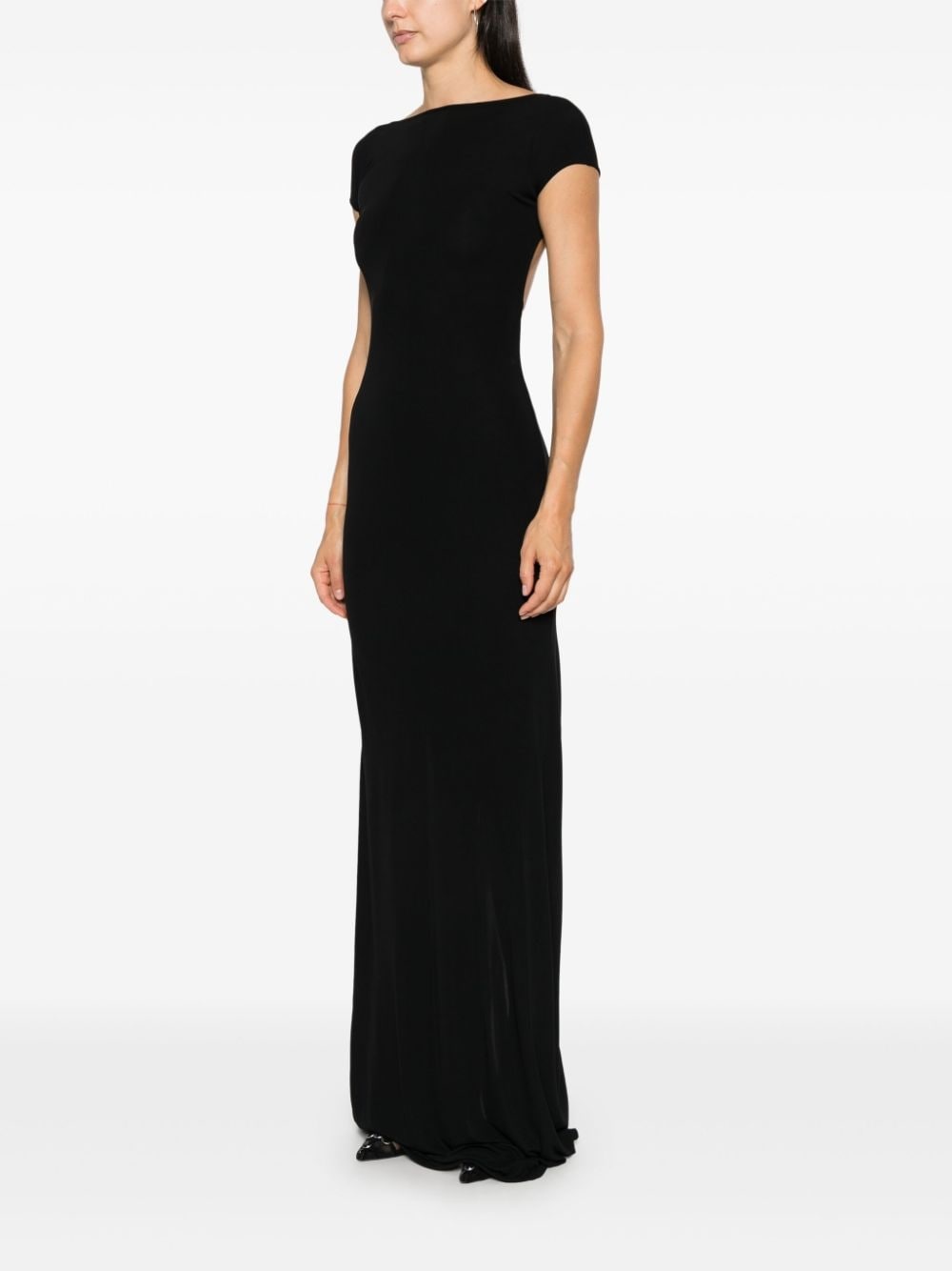 jersey maxi dress - 3