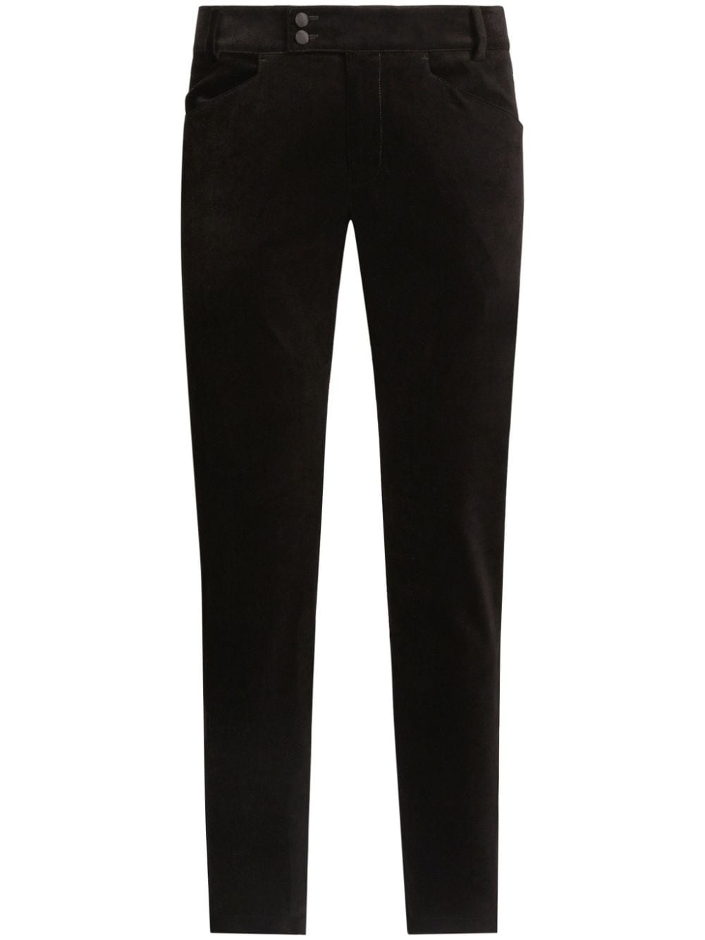 slim-fit tailored trousers - 1