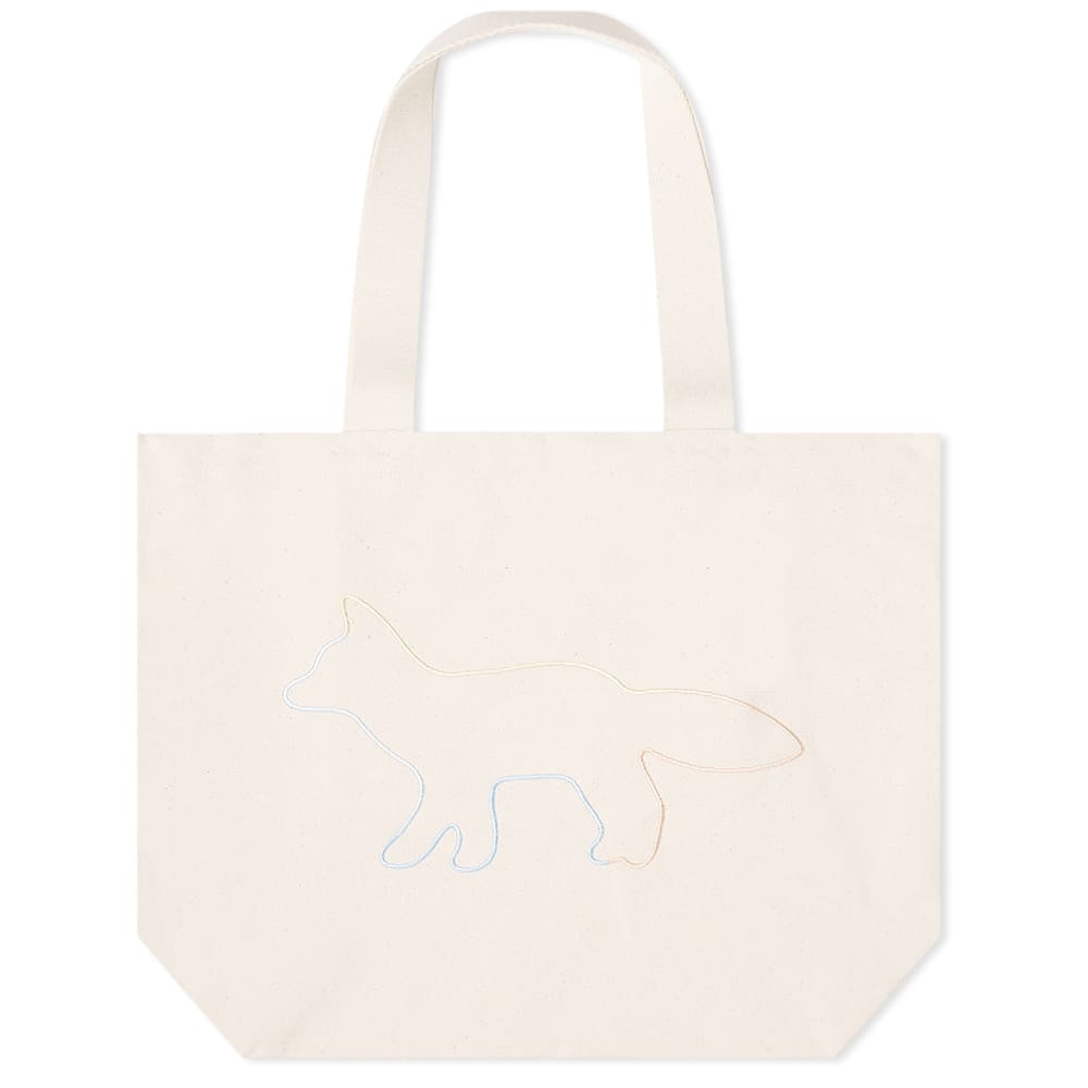 Maison Kitsuné Rainbow Fox Profile Tote Bag - 1