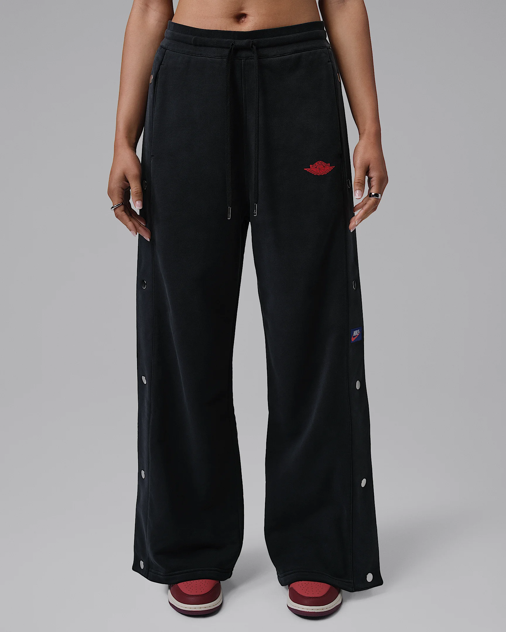 Jordan Flight Fleece Women's French Terry Snap Pants - 1