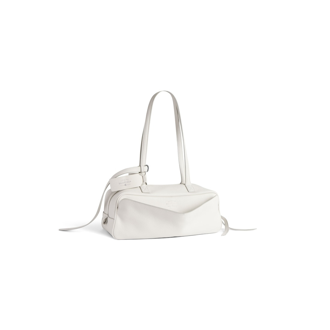 Women's Carrie Small Bowling Bag in White - 2