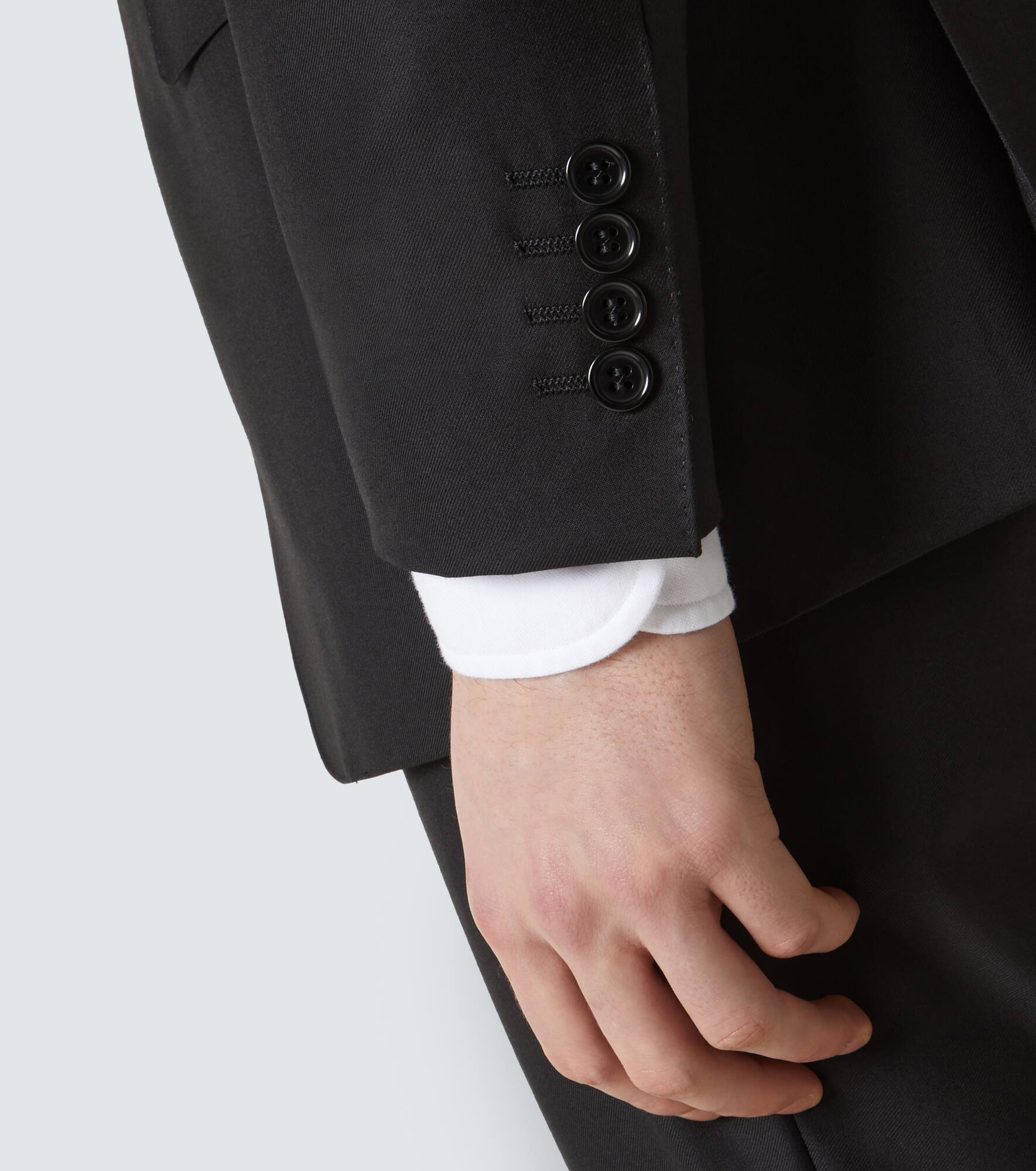 Single-breasted wool suit - 8