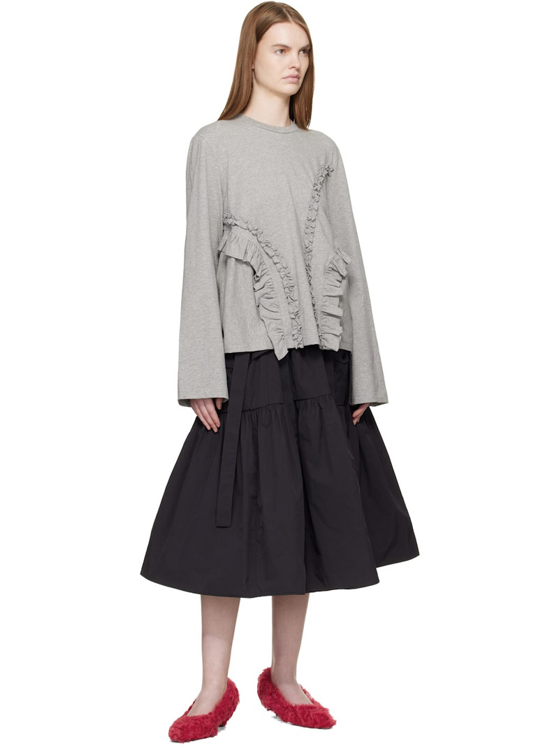 CECILIE BAHNSEN Gray CBalva T-shirt outlook