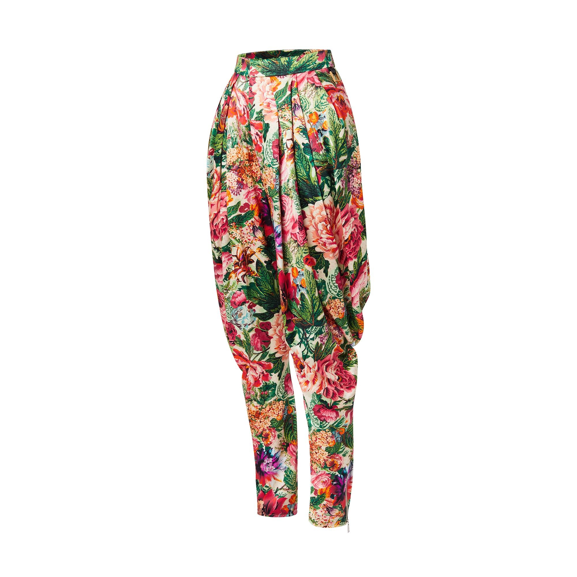 Peony Print Jodhpurs - 2