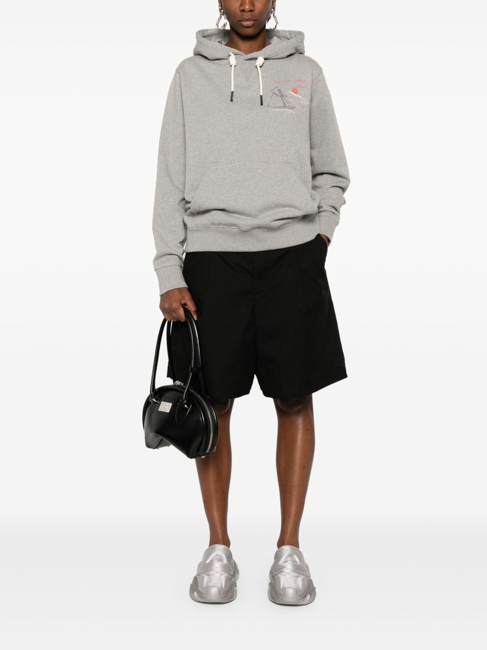 graphic-print hoodie - 2