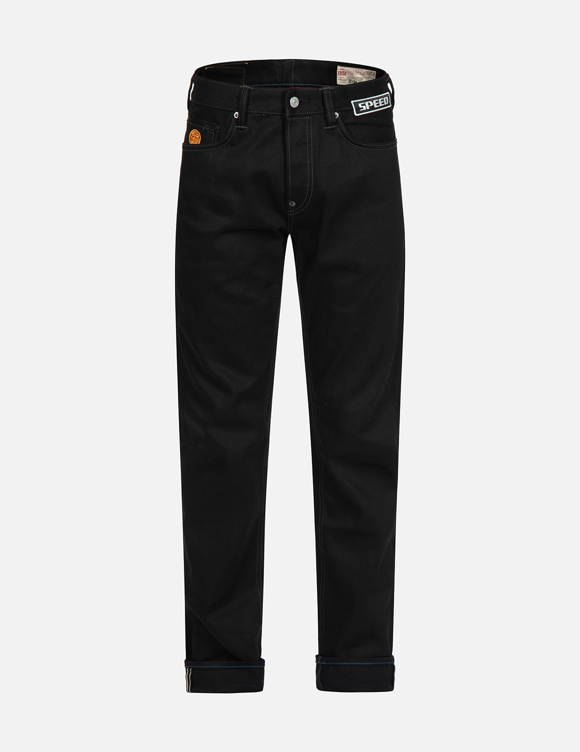 MULTI-LOGO EMBROIDERY SLIM-FIT JEANS #2010 - 1