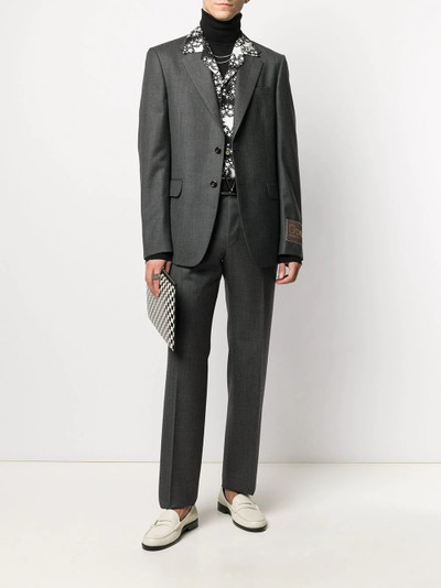 GUCCI tailored single-breasted suit outlook