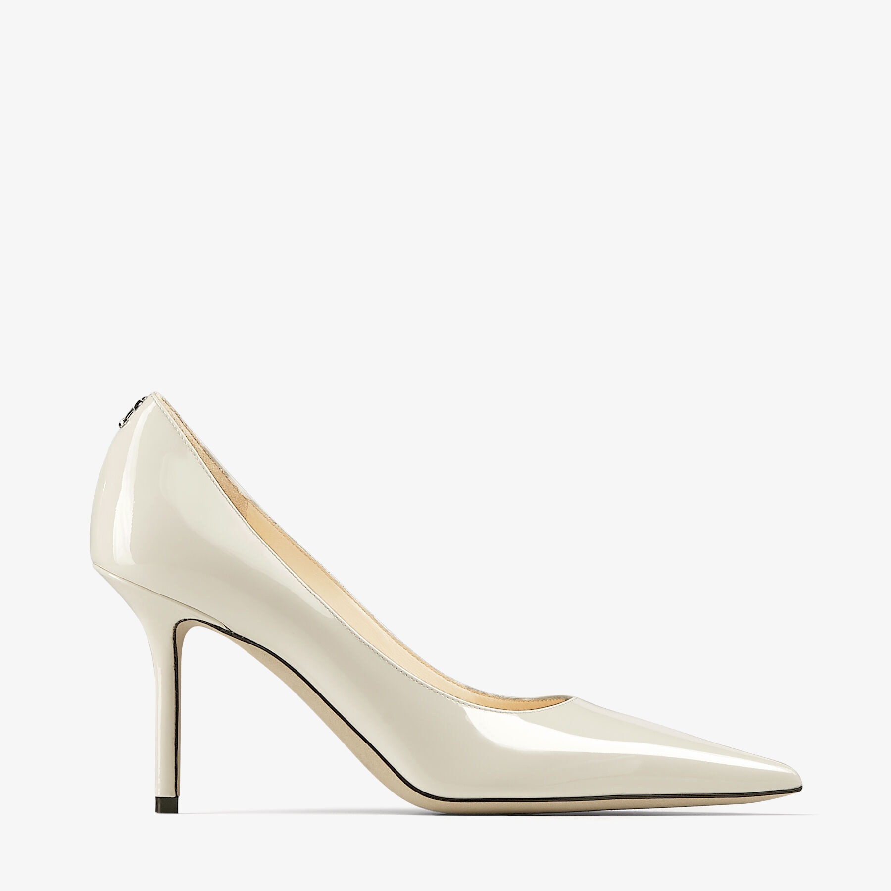 Love 85
Latte Patent Leather Pumps with JC Emblem - 1