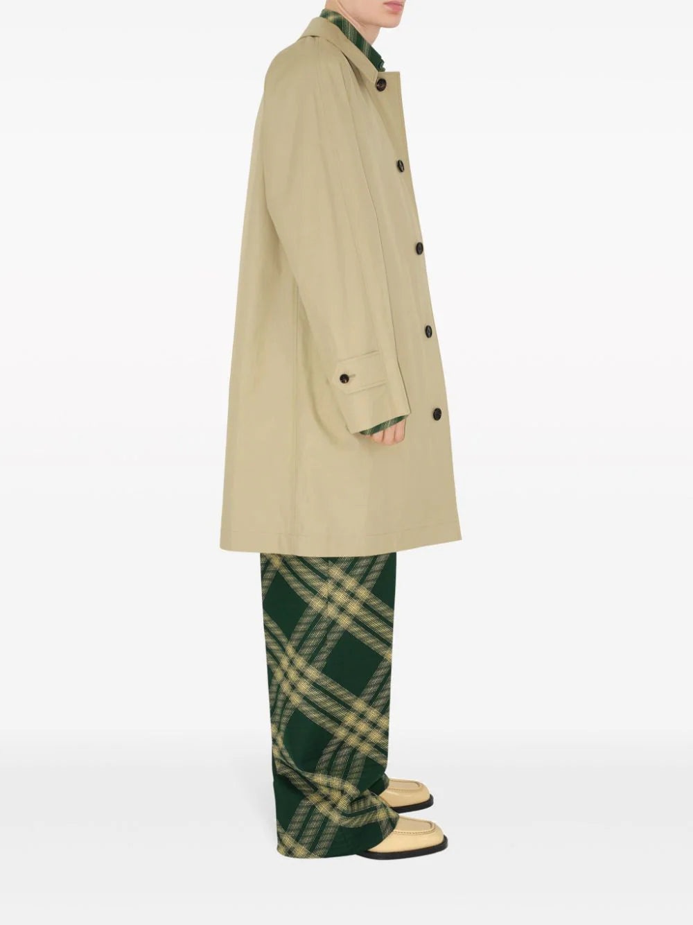 BURBERRY Men Knee Length Raincoat - 3