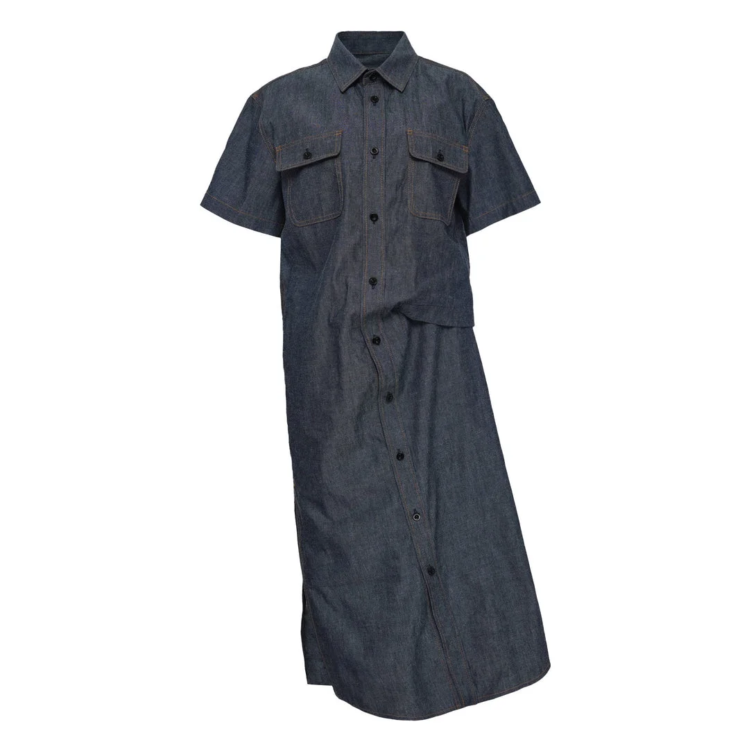 Light Weight Denim Dress - 1