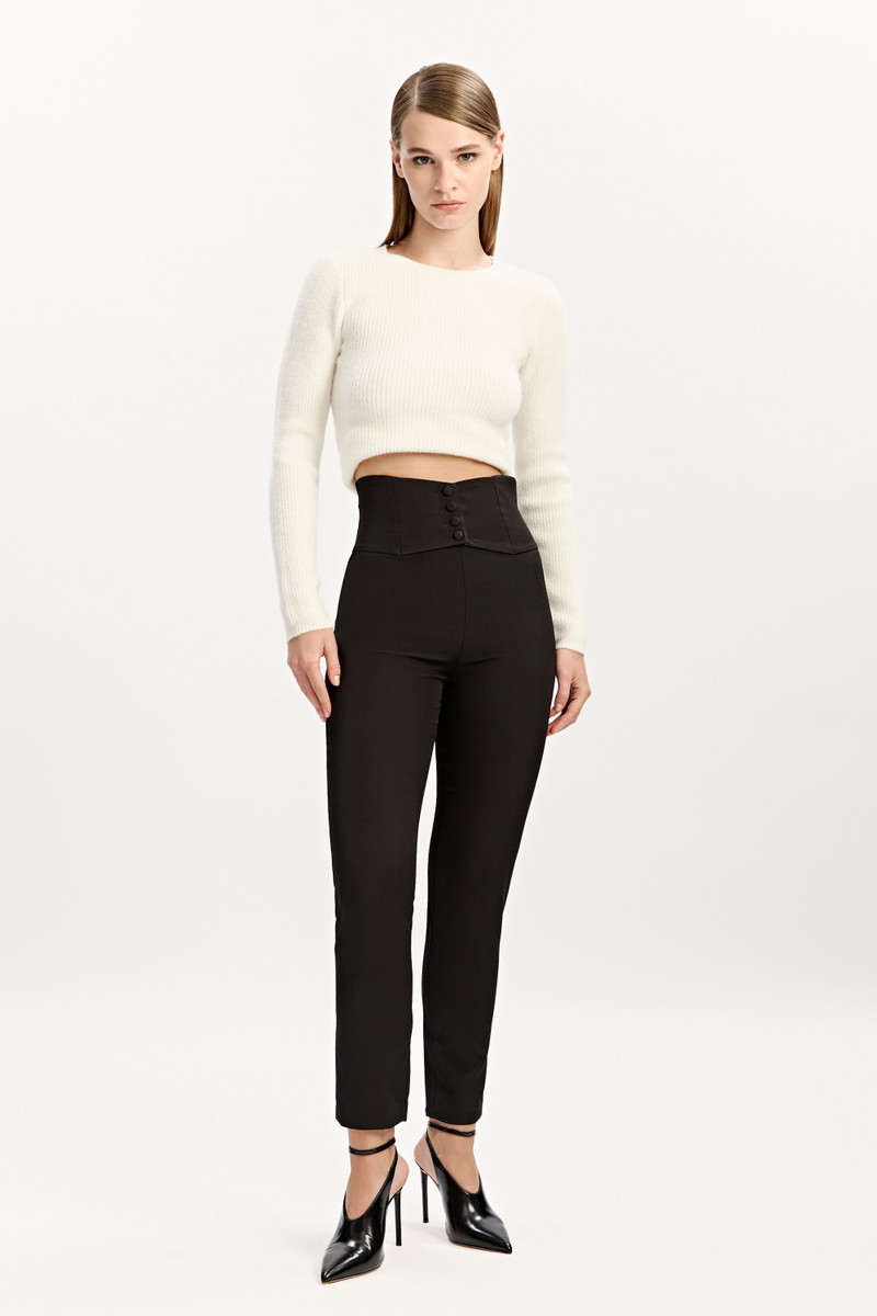 BARDOT Corset Pant In Black outlook