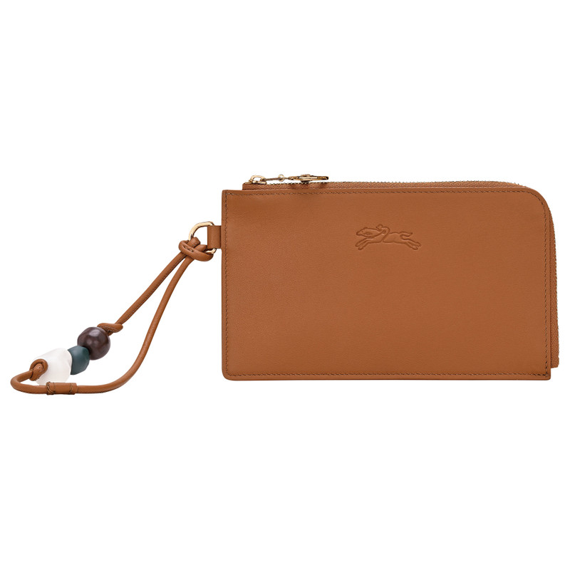 Le Pliage Xtra Pouch Cashew - Leather 1