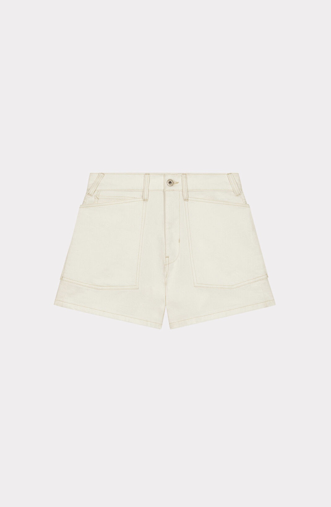 Denim shorts. - 5