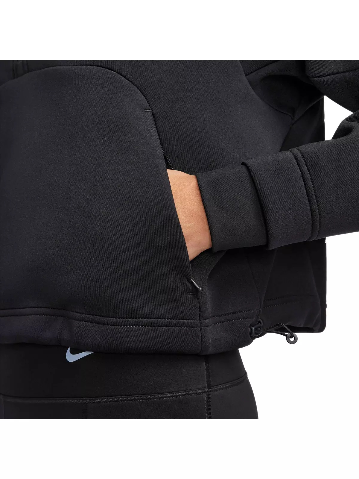 Women's Dri-FIT Prima 1/2 Zip Training Top - Black - 6