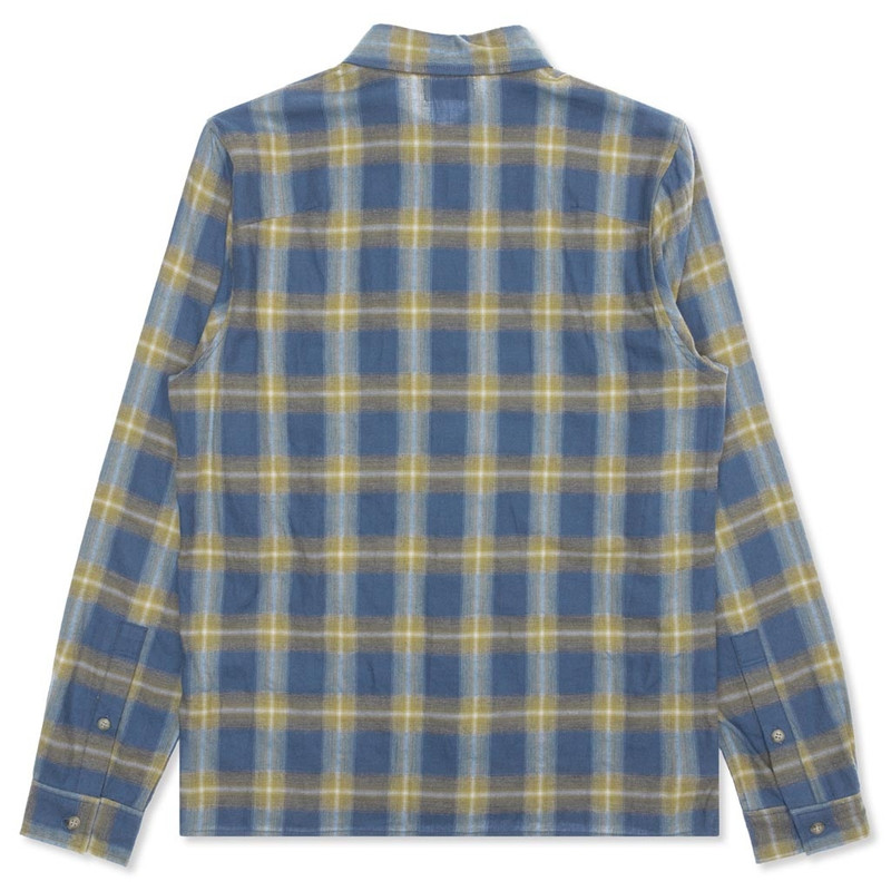 John Elliott JOHN ELLIOTT SLY COTTON STRAIGHT HEM - HORIZON CHECK outlook