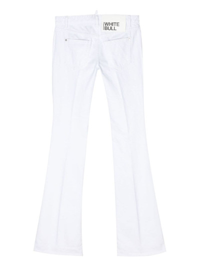 DSQUARED2 mid-rise flared jeans outlook