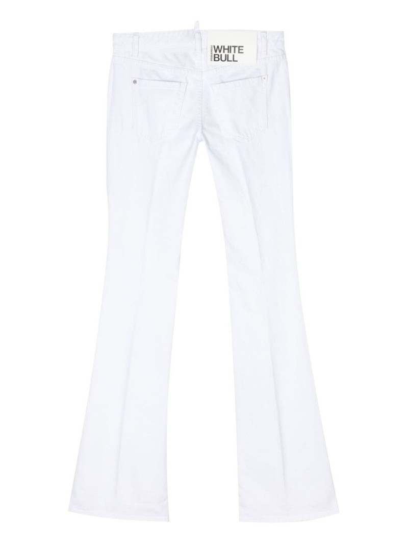 DSQUARED2 mid-rise flared jeans outlook