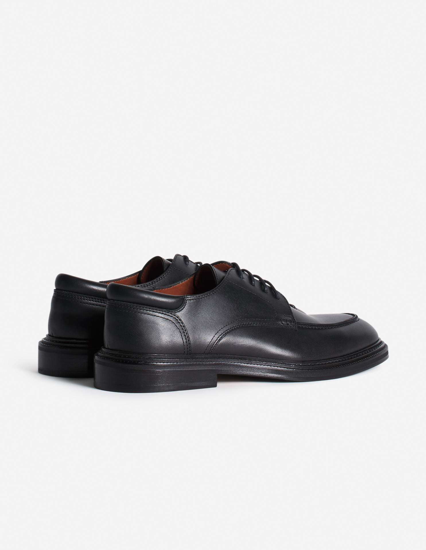 LEATHER DERBIES - 6