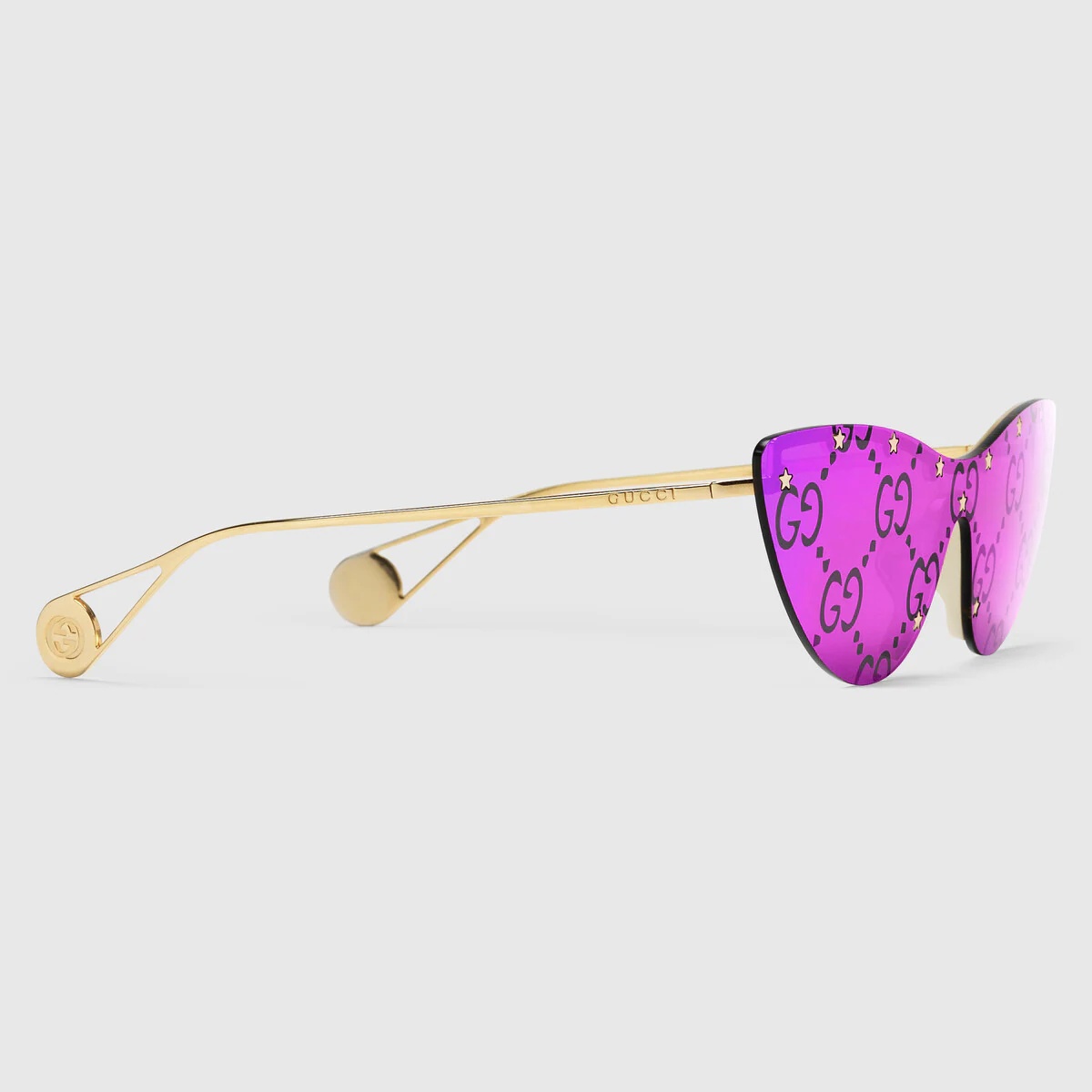 Cat-eye mask sunglasses - 2