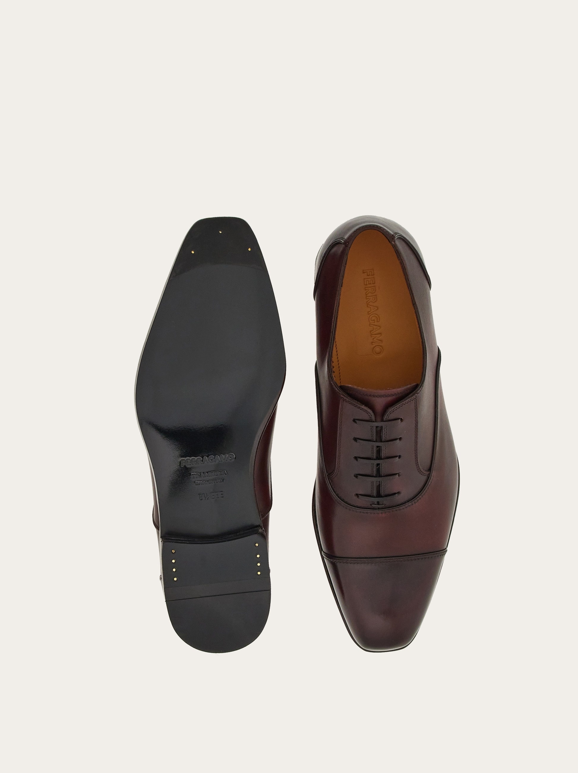 Tramezza Oxford with toe cap - 5