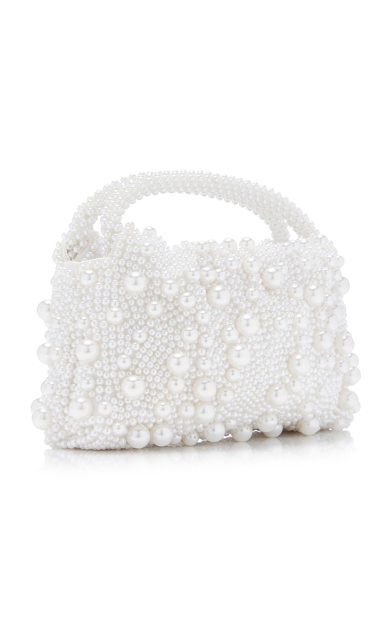Ellerie Mini Pearl Bag white 3