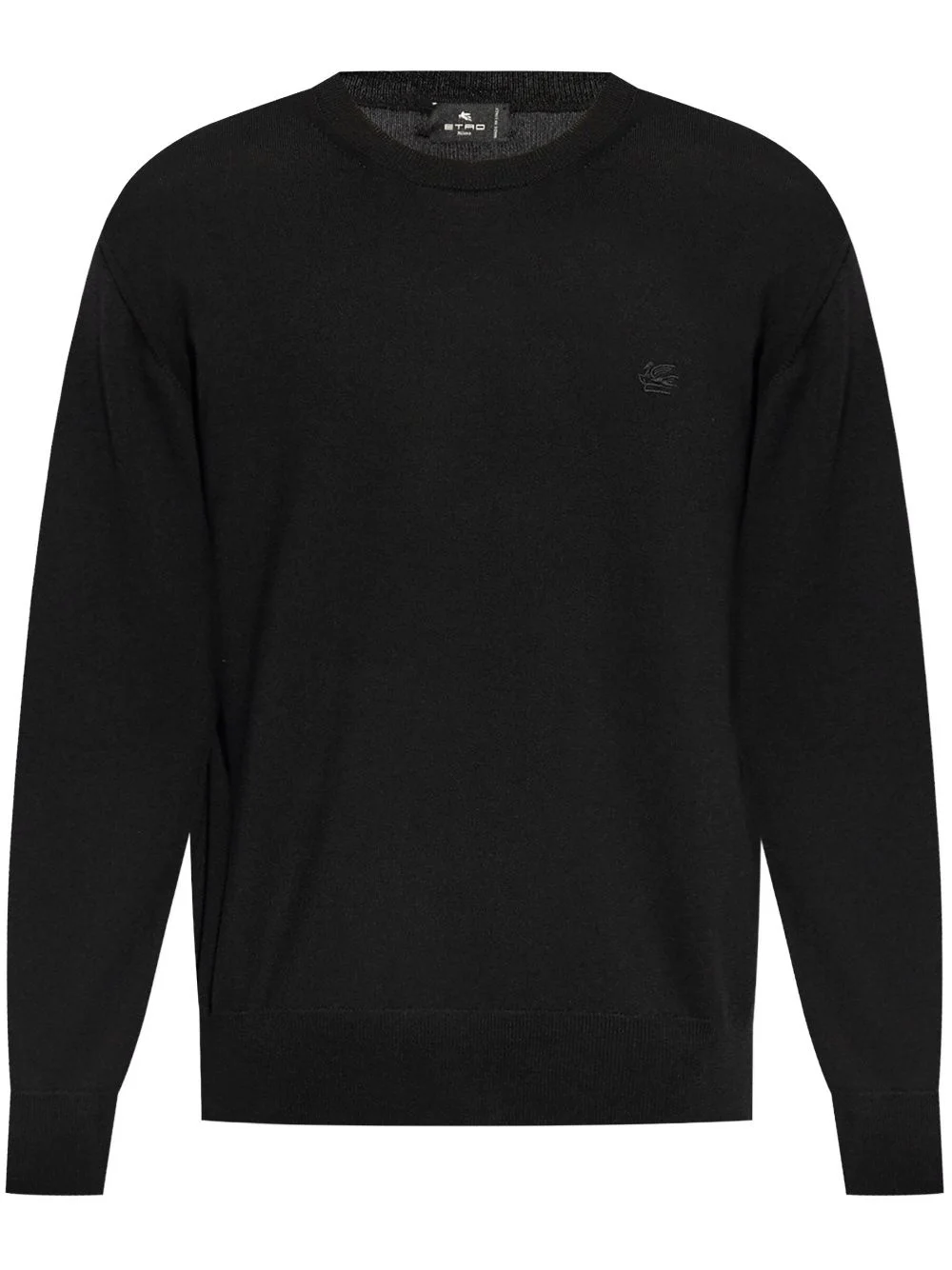 Pegaso-embroidered wool jumper - 1