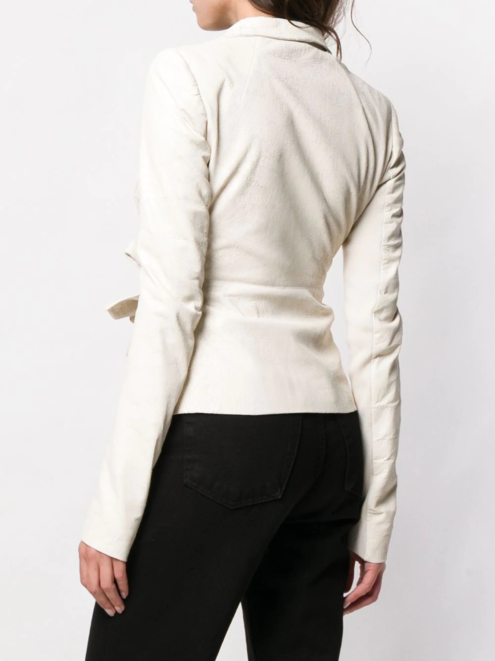 gathered detail jacket - 4