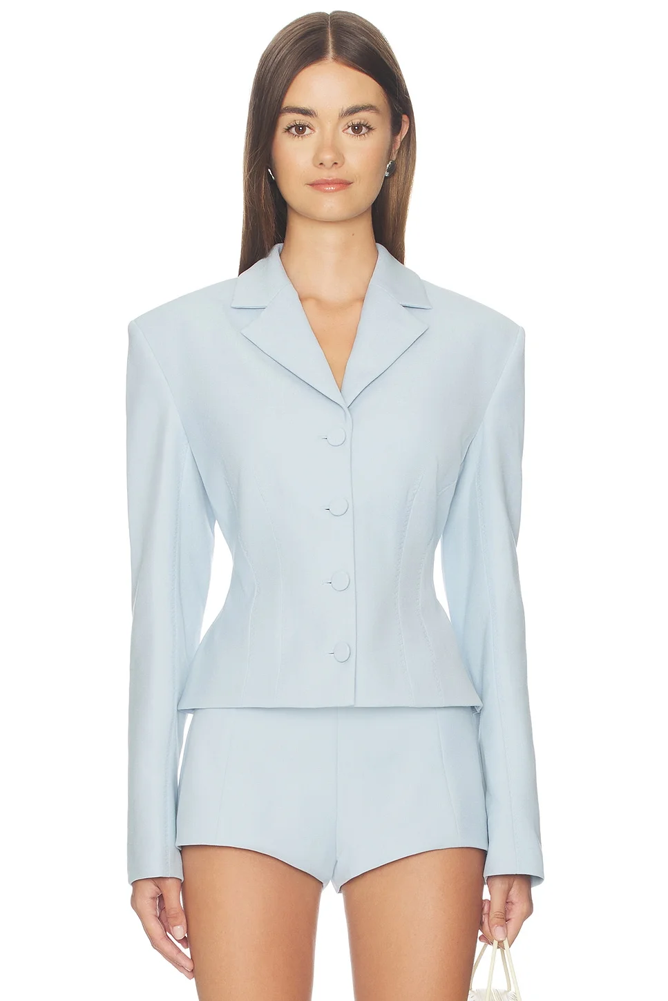 Missy Jacket With Voluminous Shoulders And Hips - 1
