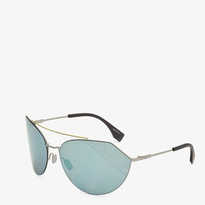 FENDI Black and ruthenium sunglasses outlook