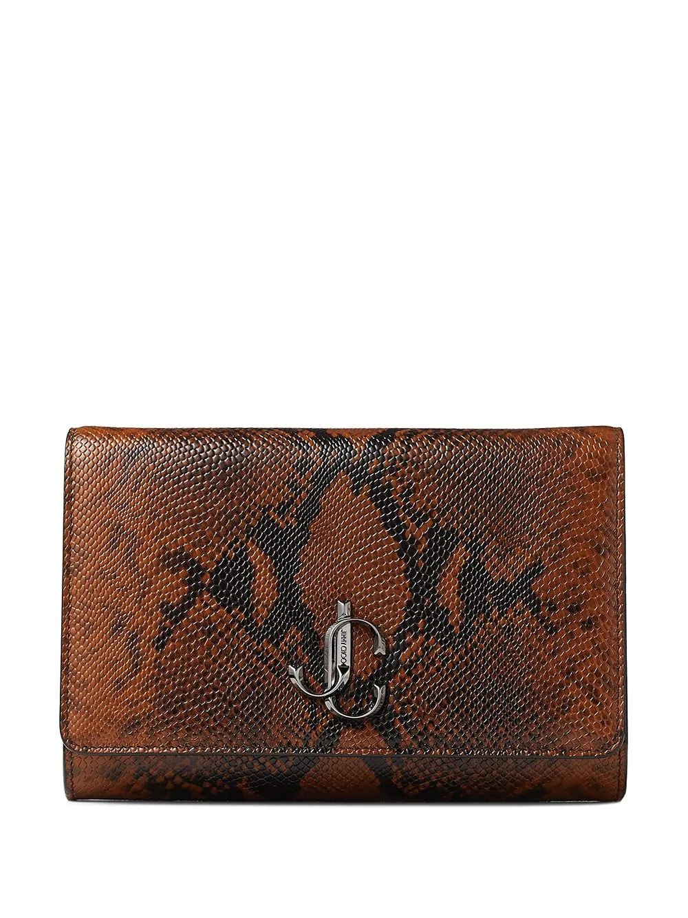 Varenne logo-emblem clutch bag - 1