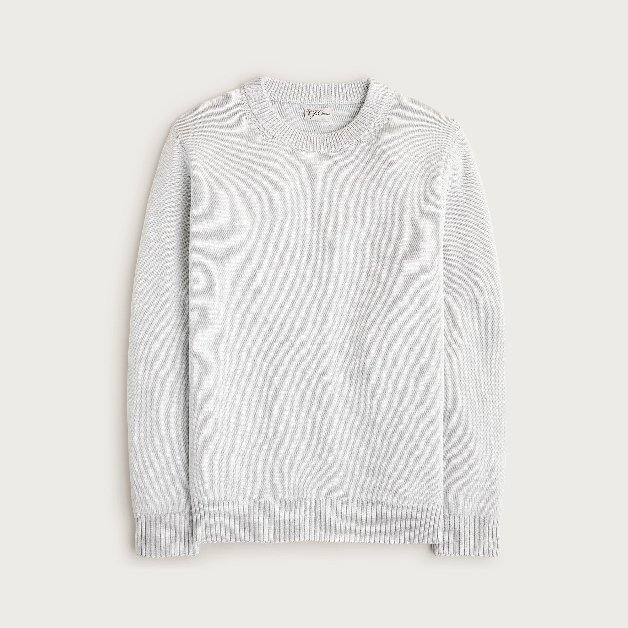 Heritage cotton crewneck sweater - 1