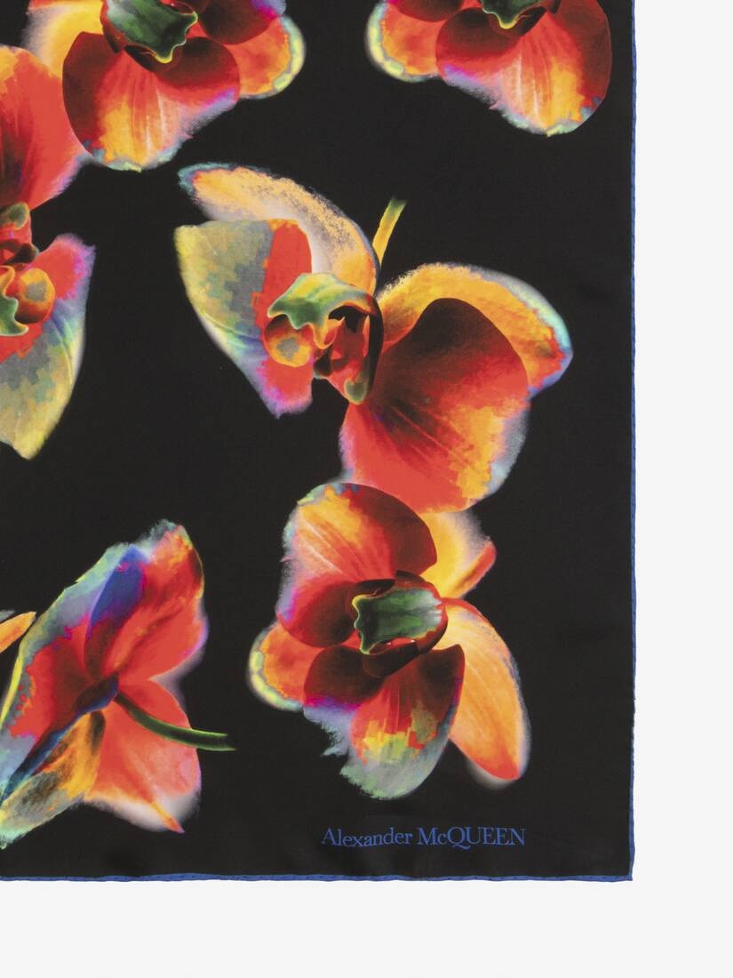 Women's Orchid Foulard in Black/red - 3