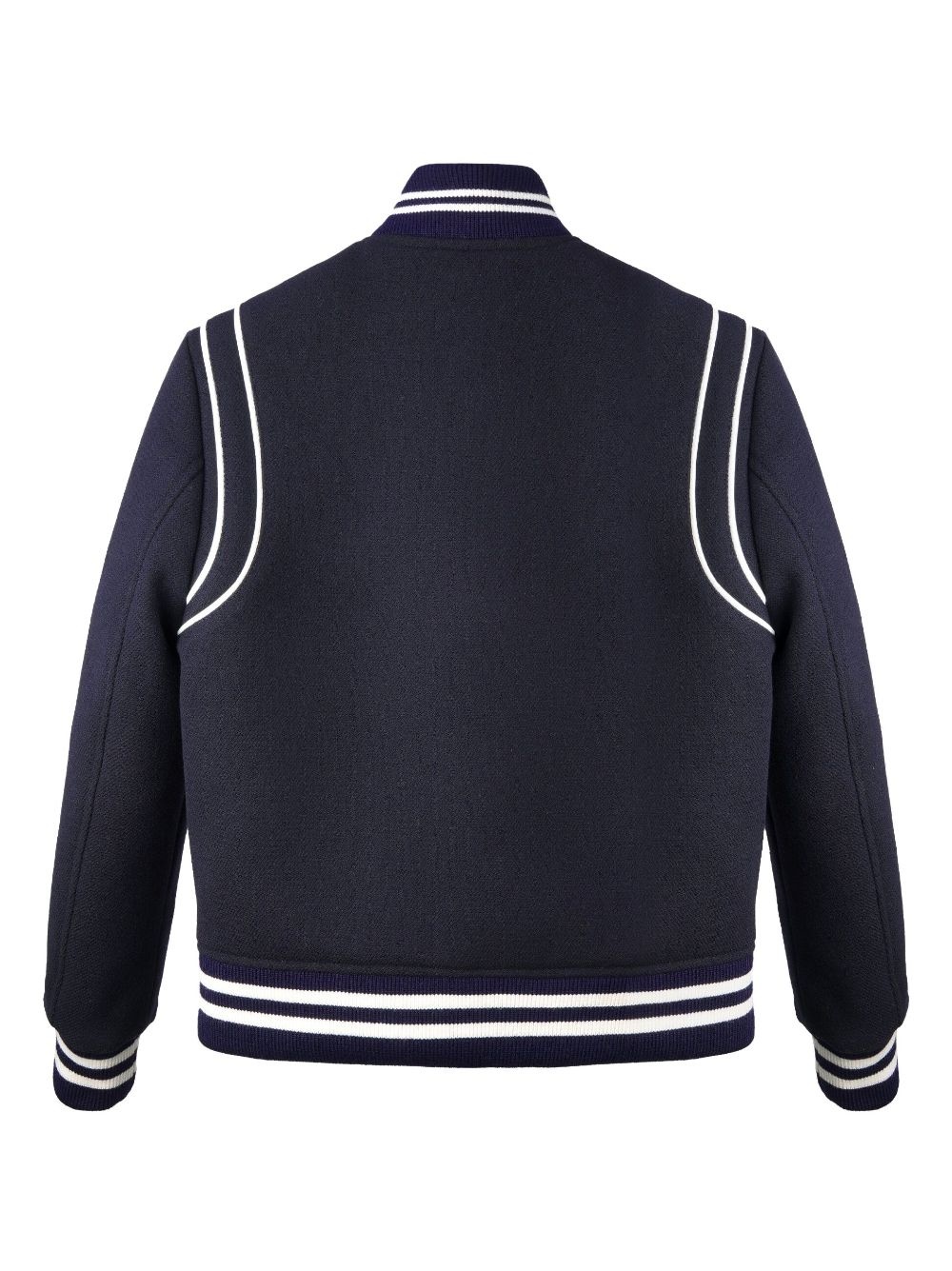 Connecticut Crest logo-embroidered varsity jacket - 2