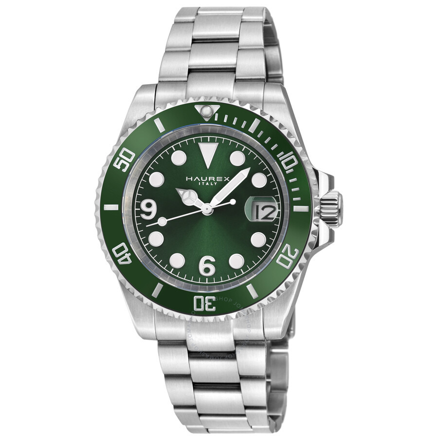 Haurex Italy - Haurex Italy Barracuda Automatic Green Dial Men's Watch 4A512UVV - 1