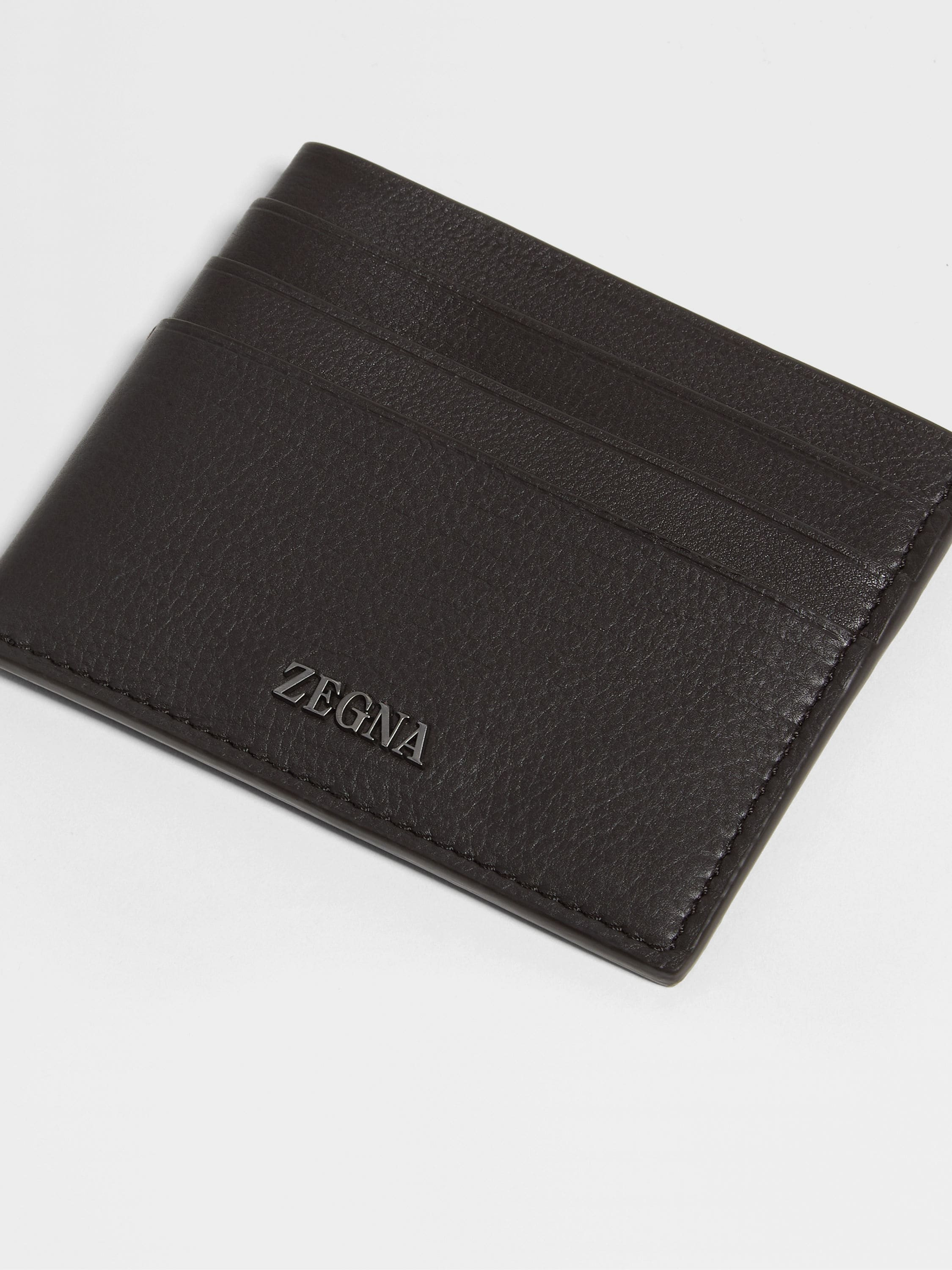 DARK BROWN SECONDSKIN CARD CASE - 5