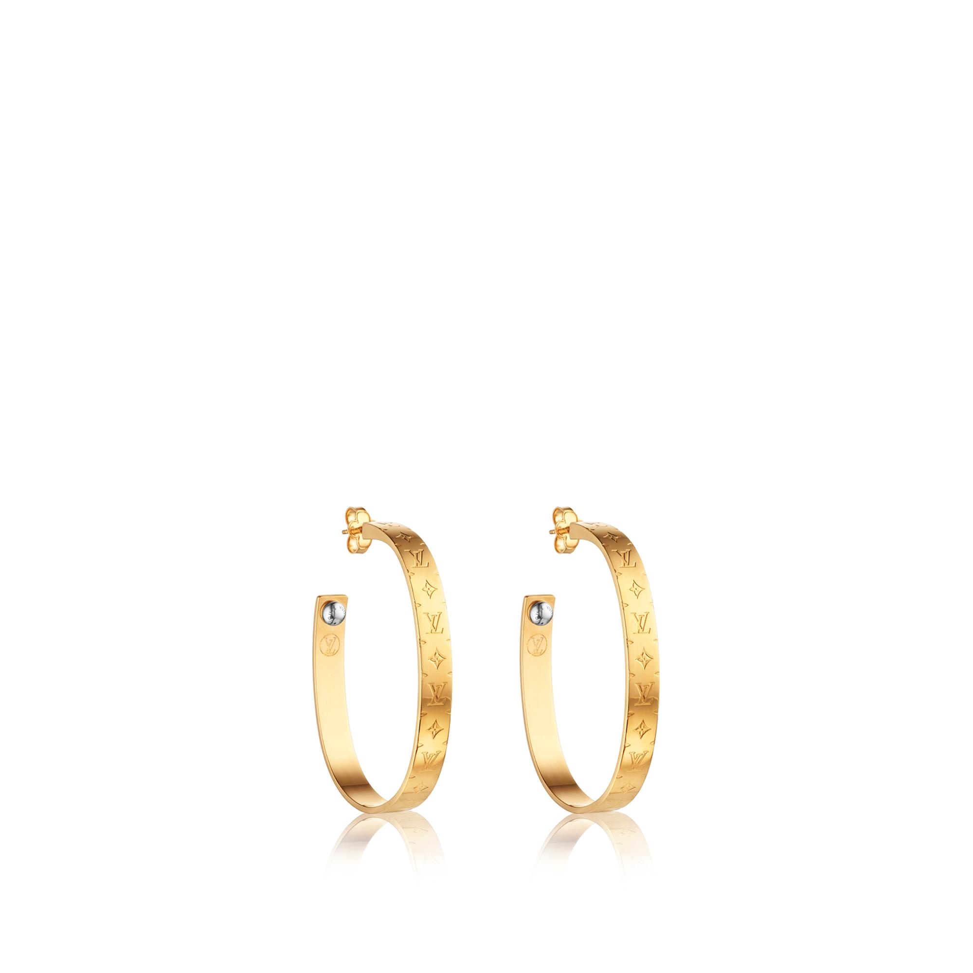 Nanogram Hoop Earrings - 1