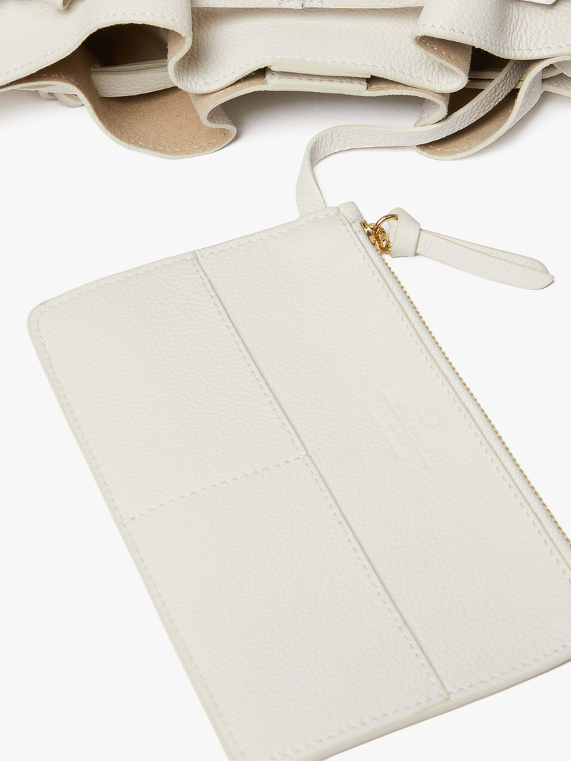 ALDO Deerskin print leather bucket bag 4