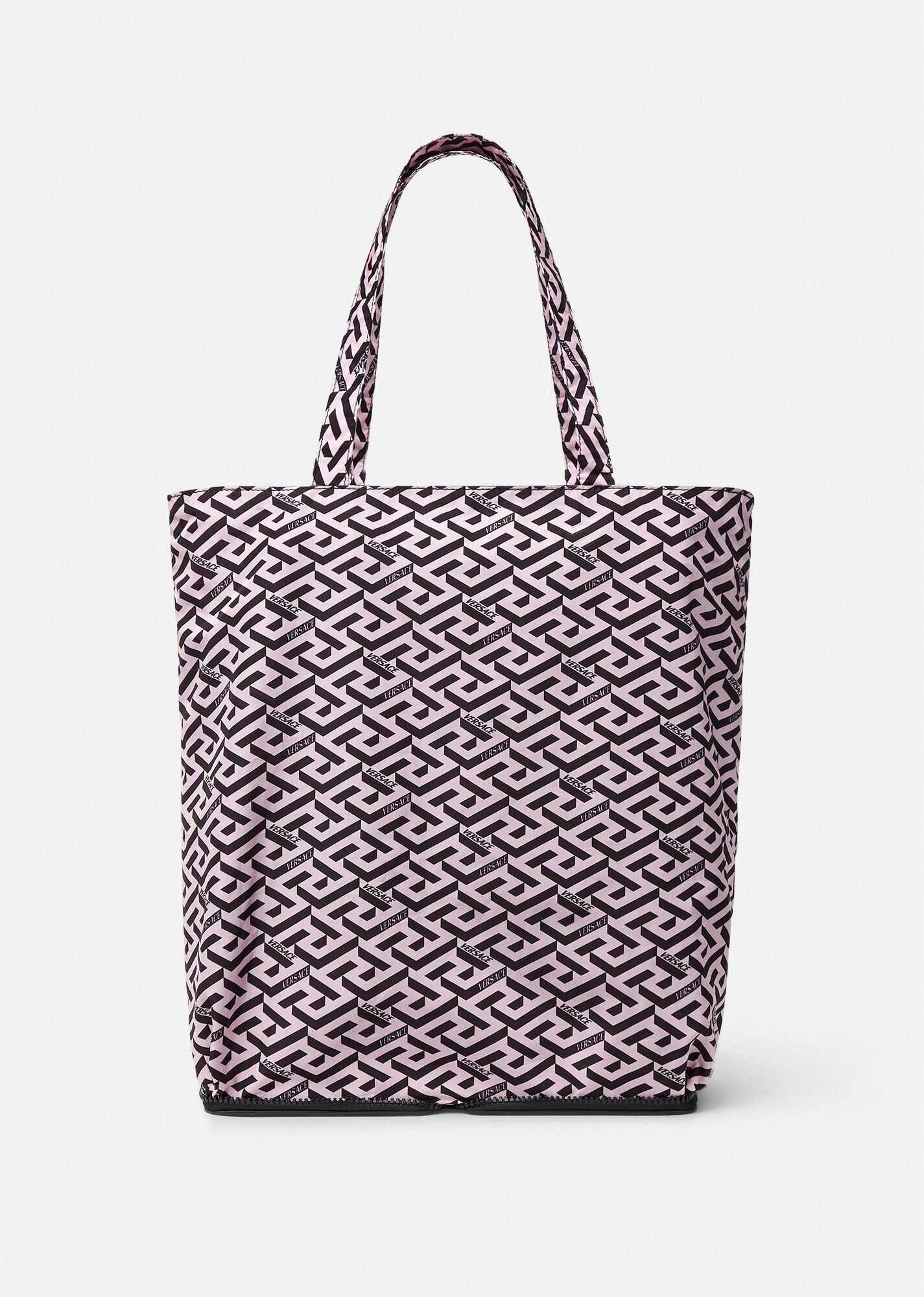 La Greca Signature Tall Tote Bag - 4