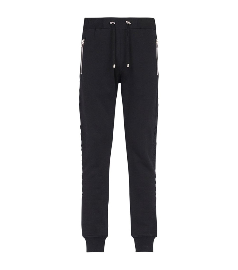 Zipped Monogram Sweatpants 1