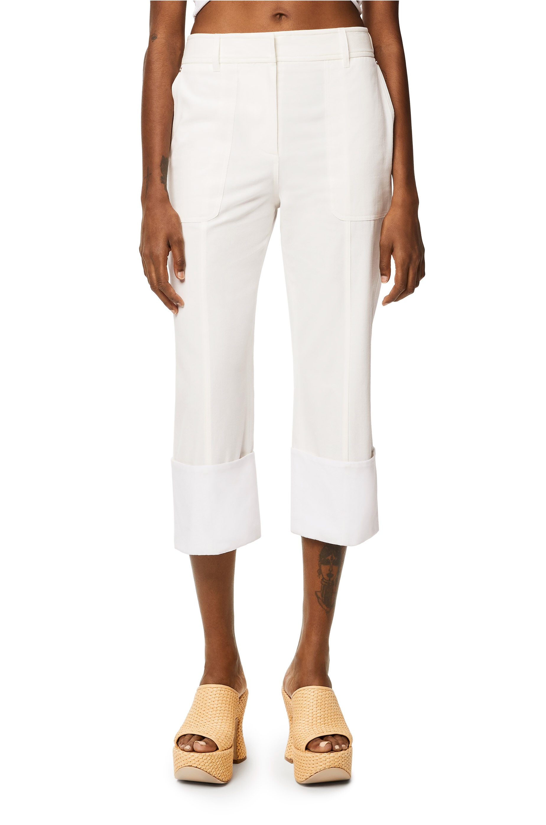 Fisherman trousers in cotton - 3