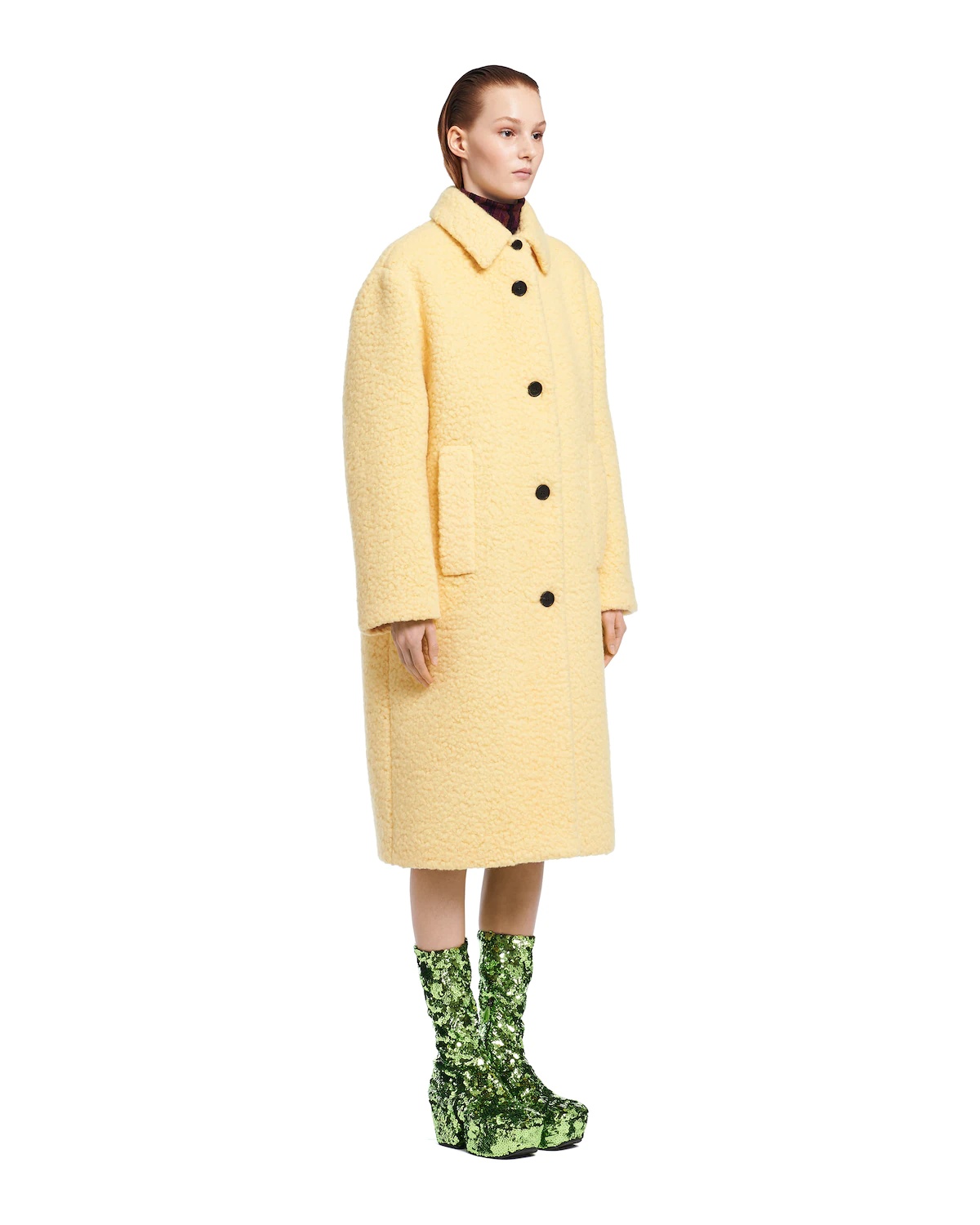 Bouclé coat - 3
