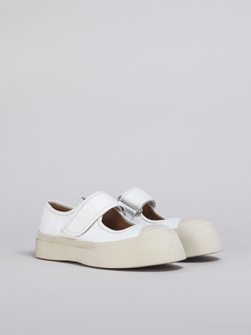 スニーカー MARNI NAPPA LEATHER MARY JANE SNEAKER Marni Mary Jane Sneakers Black | Wanan Luxury