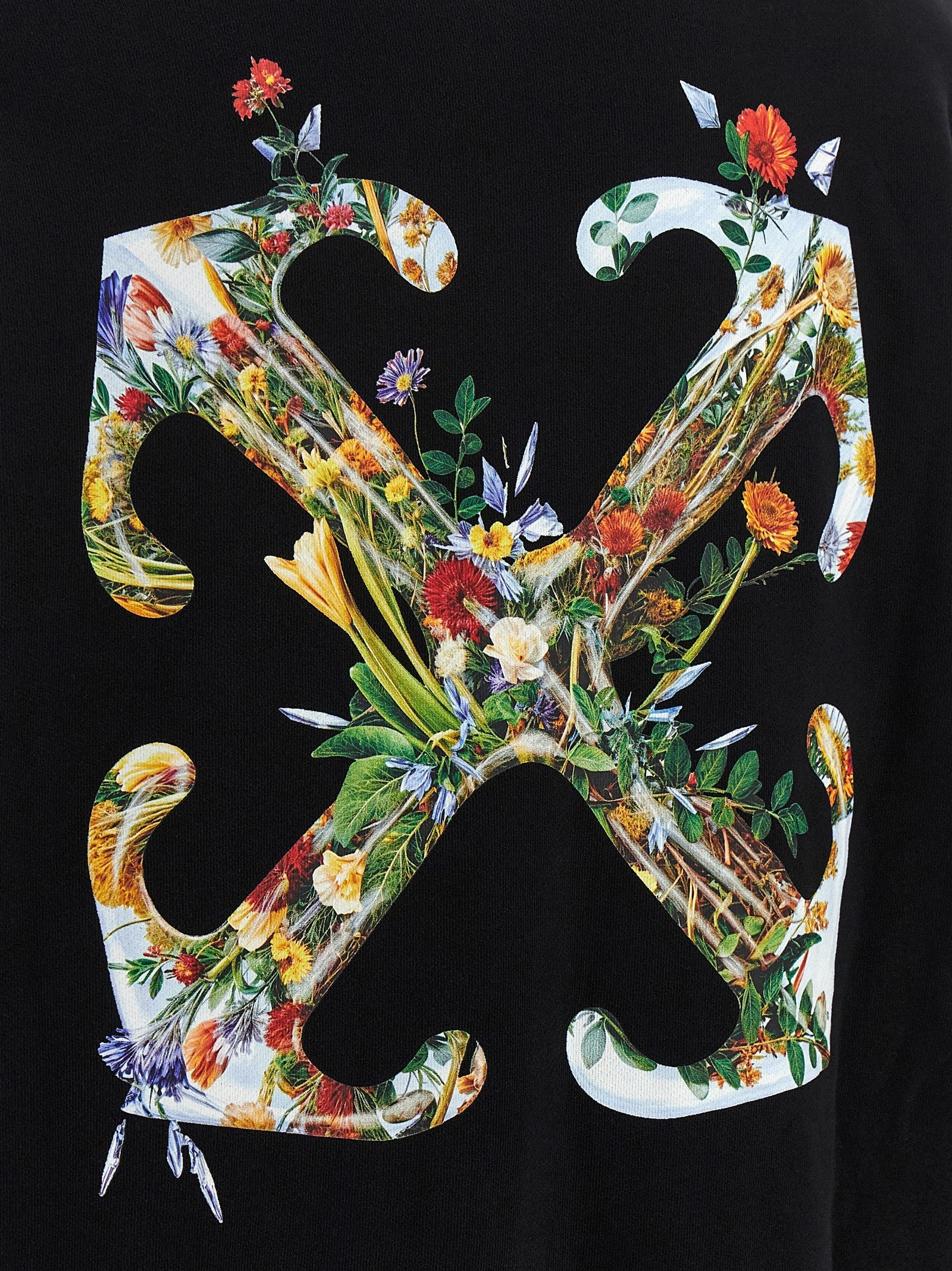 Off-White Women 'Arrow Glass Flower' Hoodie - 4