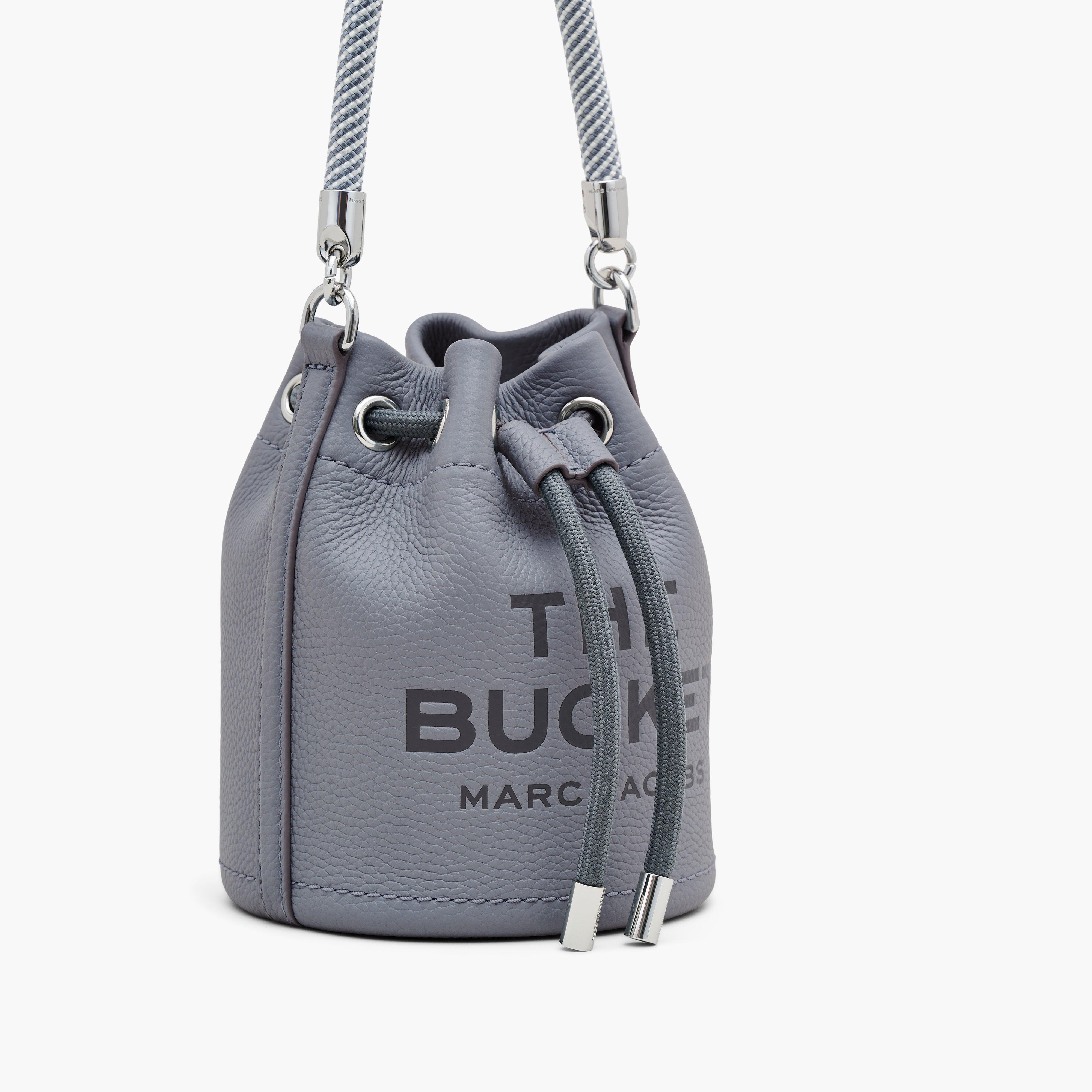 THE LEATHER MINI BUCKET BAG - 5