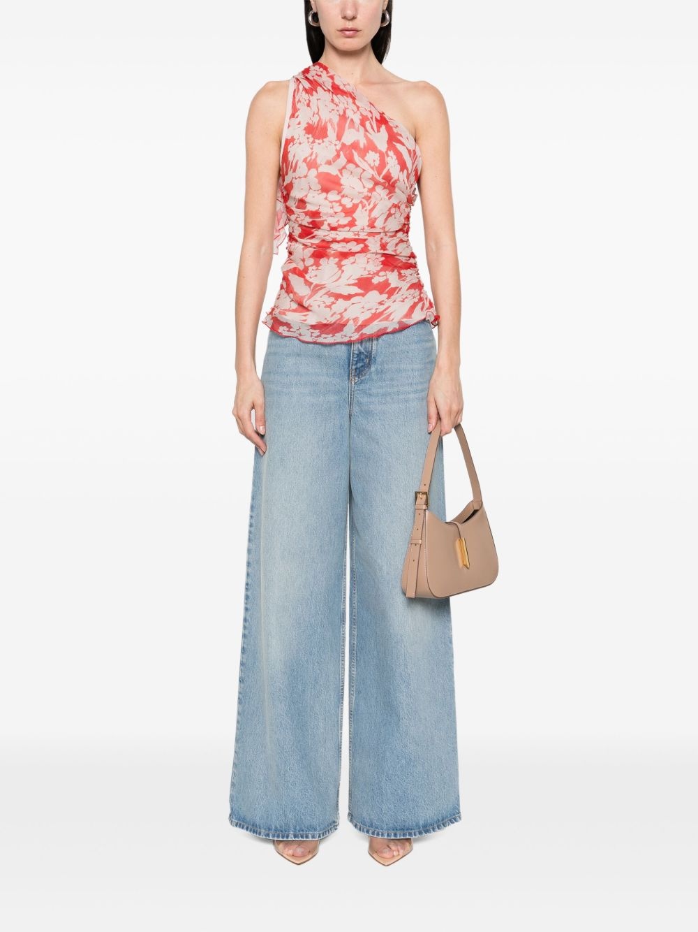 one-shoulder top - 2