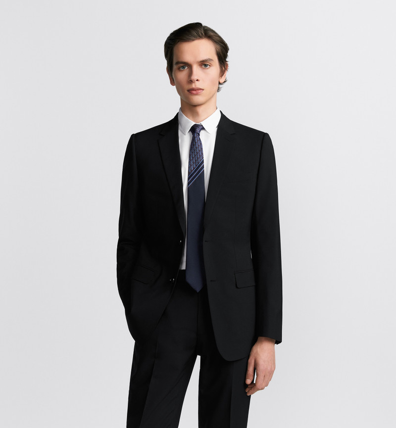 Dior Striped Dior Oblique Tie outlook