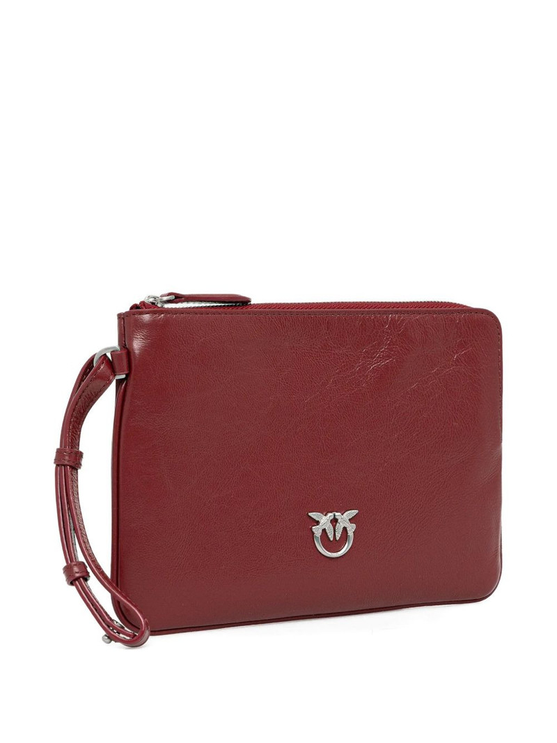 PINKO leather clutch bag outlook