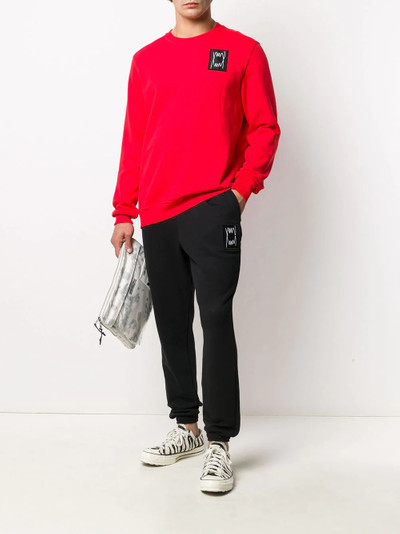 PUMA embroidered patch jumper outlook